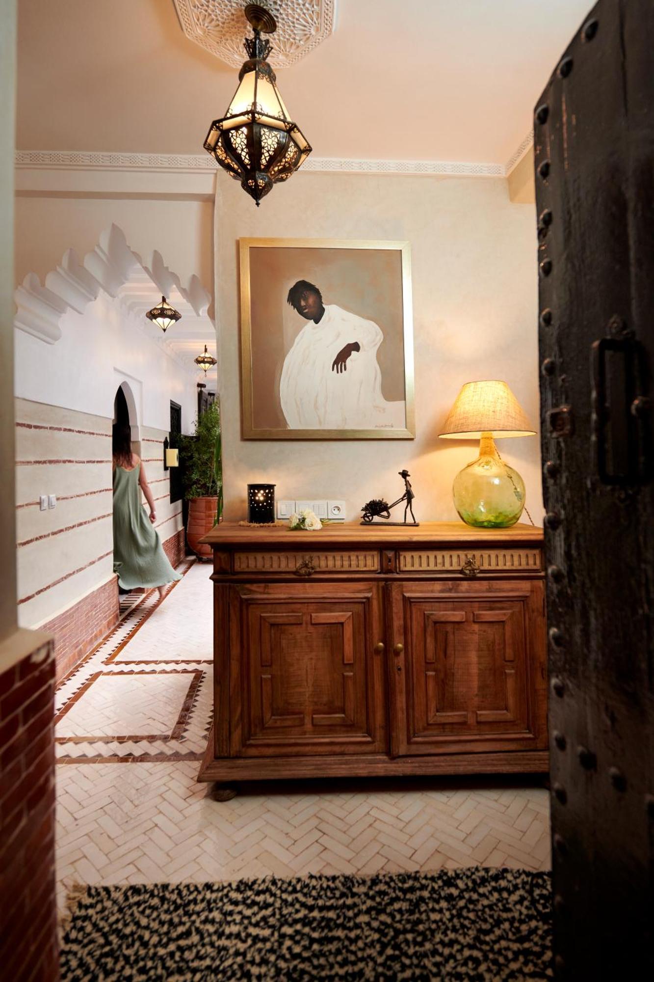 Riad Dar Amanza En Exclusivite Avec 4 Chambres Au Coeur De La Medina Marrakesh Buitenkant foto