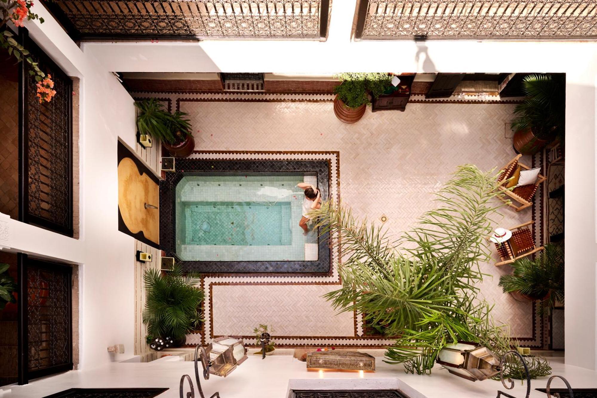 Riad Dar Amanza En Exclusivite Avec 4 Chambres Au Coeur De La Medina Marrakesh Buitenkant foto