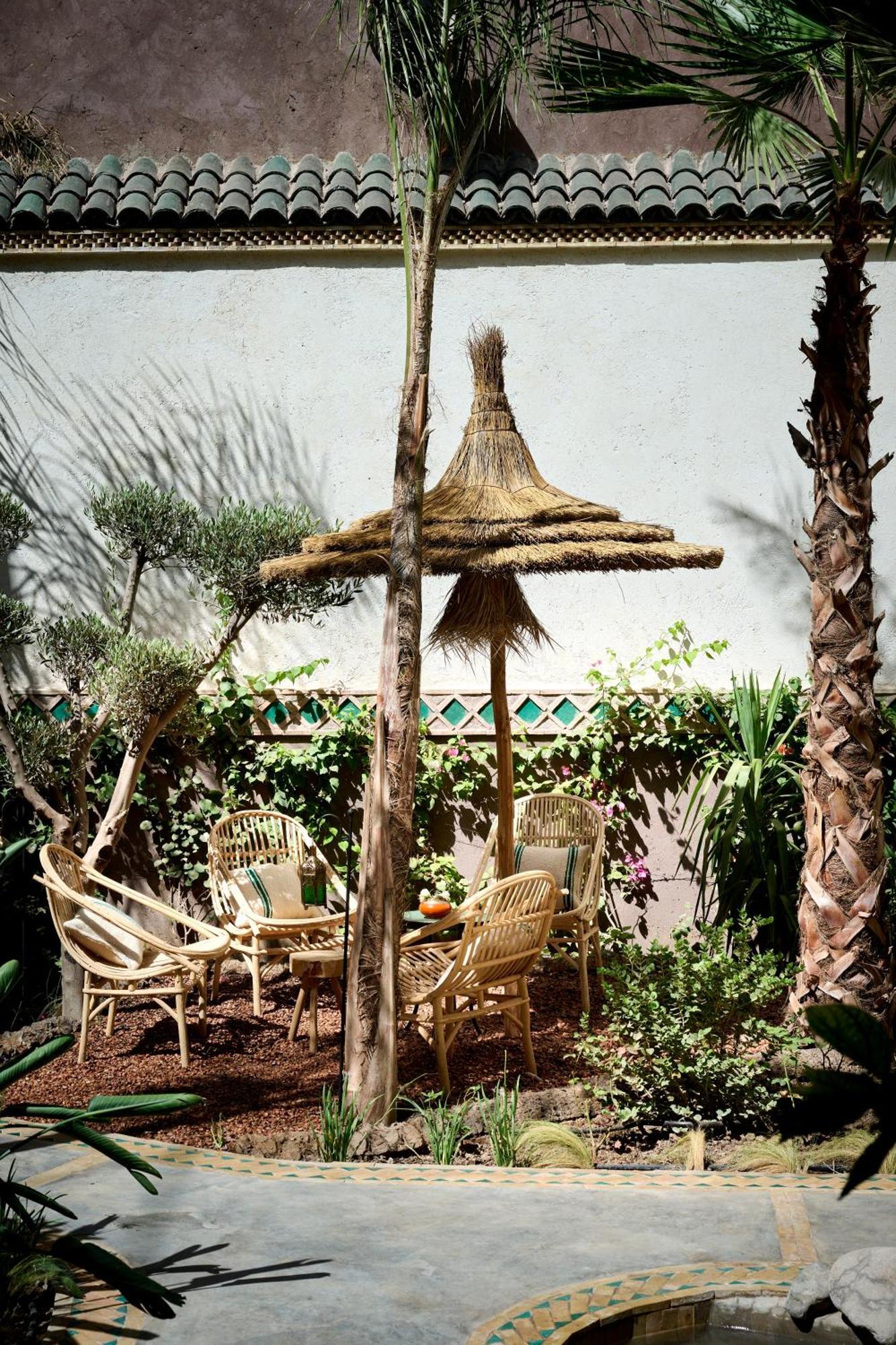 Riad Dar Amanza En Exclusivite Avec 4 Chambres Au Coeur De La Medina Marrakesh Buitenkant foto