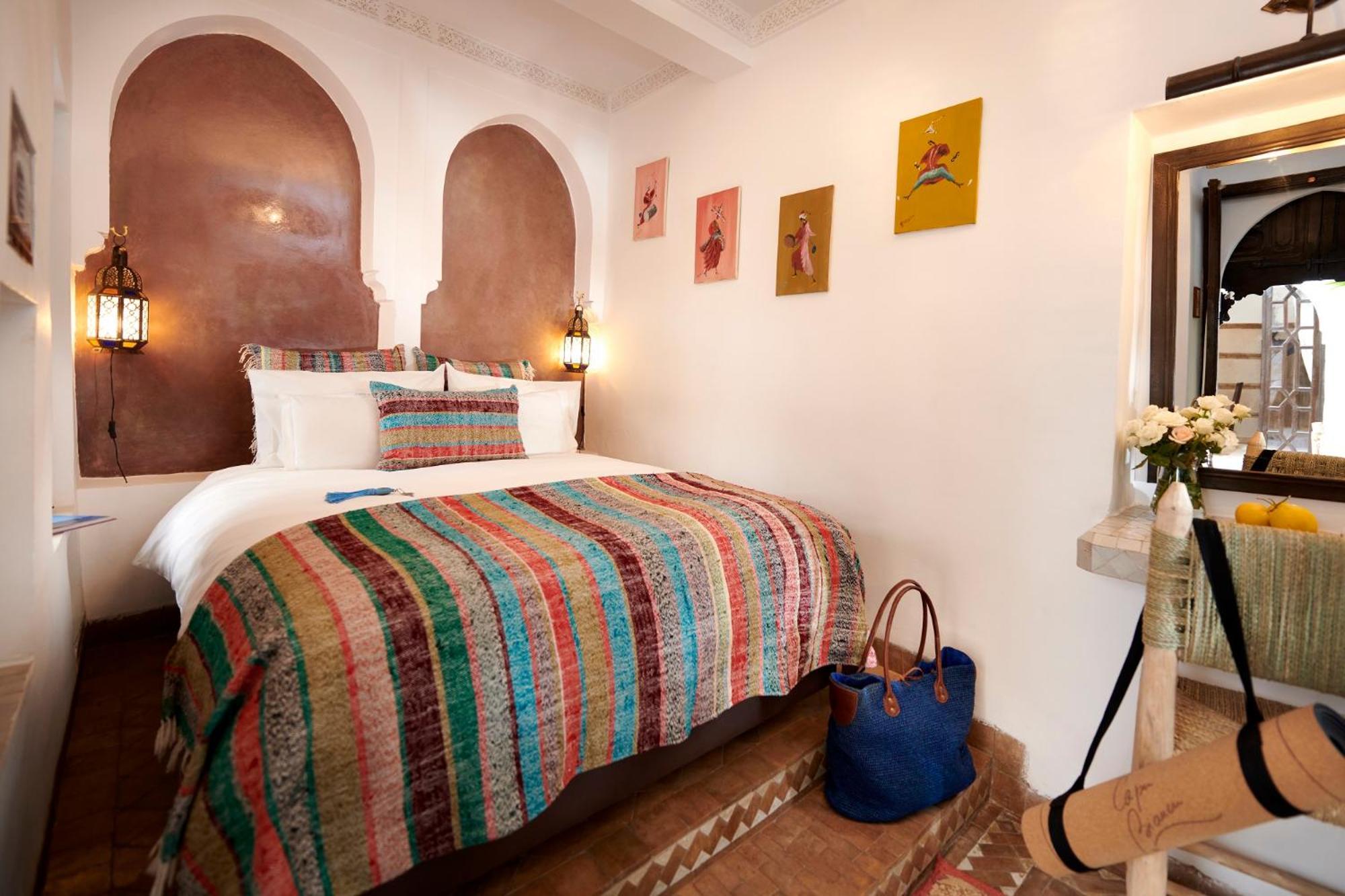 Riad Dar Amanza En Exclusivite Avec 4 Chambres Au Coeur De La Medina Marrakesh Buitenkant foto
